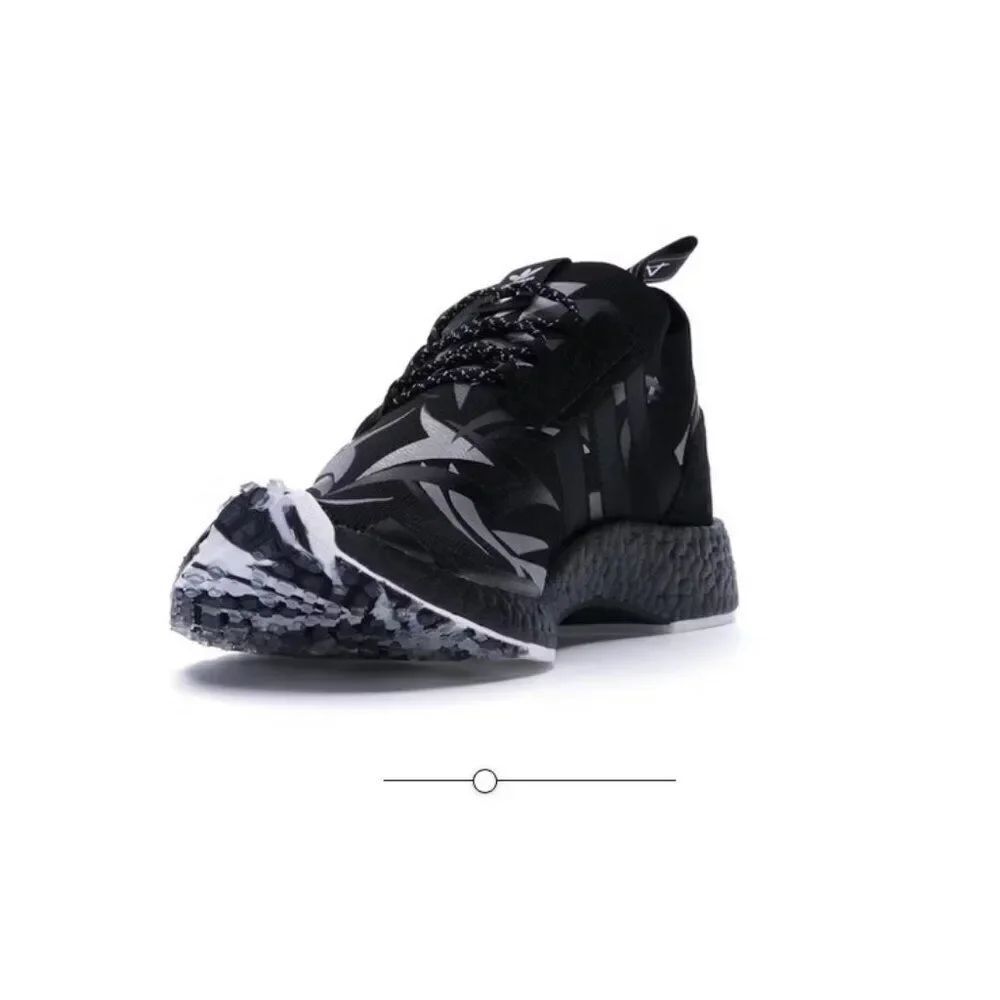 Adidas Consortium x Juice HK NMD_Racer Primeknit Black/White DB1777